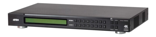 Aten Vancryst Vm0808hb 8 X 8 True 4K Hdmi Matrix Switch - Video/Audio Switch - Stasjonær, Rackmonterbar
