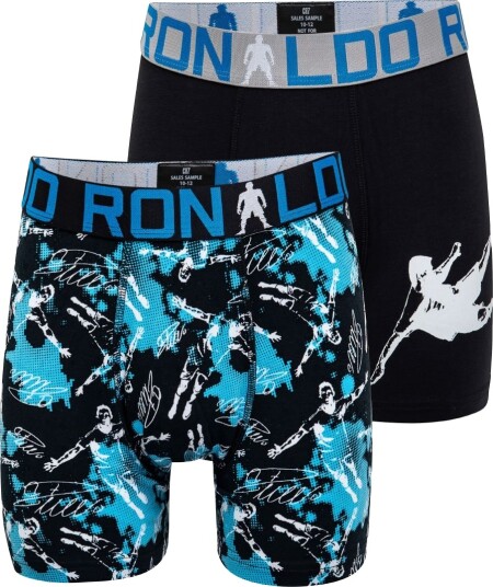 CR7 Cr7 Boys Trunk 2-Pack. - Blue - 7/9