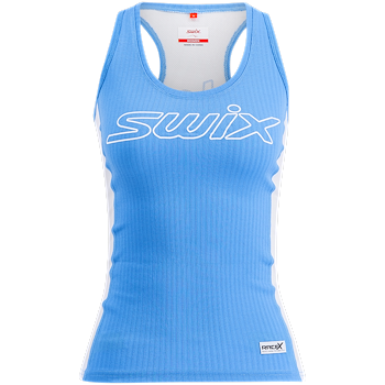 Swix Racex Light Singlet W Cloud Blue / Bright White S Swix Racex Light Singlet W Cloud Blue / Bright White S