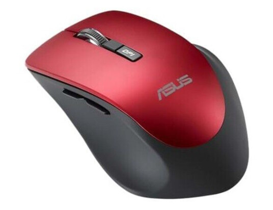 ASUS WT425 Trådløs Mus med Optisk Sensor og 6 Knapper, Mørk Rubinfarge ASUS WT425 Trådløs Mus med Optisk Sensor og 6 Knapper, Mørk Rubinfarge