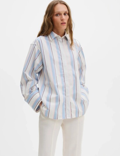 Malina Classic Poplin Shirt Blue XL Malina Classic Poplin Shirt Blue XL