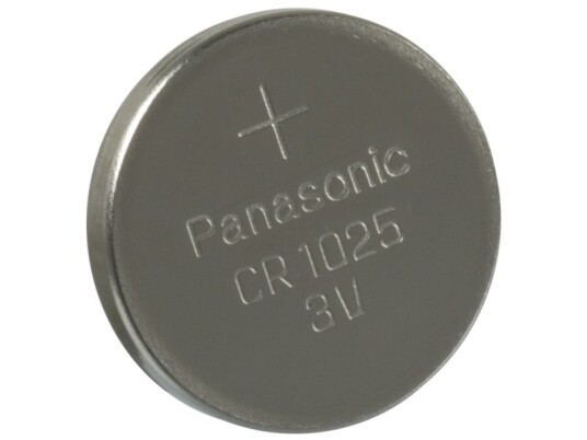 Panasonic Cr1025 Single-Use Battery Lithium 3 V 30 Mah Rustfritt Stal 0,7 G Panasonic Cr1025 Single-Use Battery Lithium 3 V 30 Mah Rustfritt Stal 0,7 G