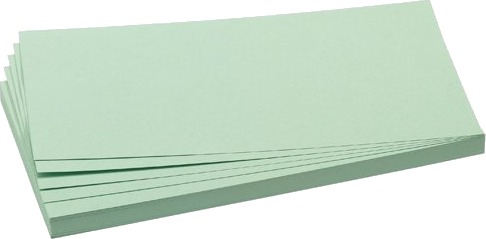 Franken Umz 1020 19 Rektangel Grønn Papir 95 Mm 205 Mm 500 Ark
