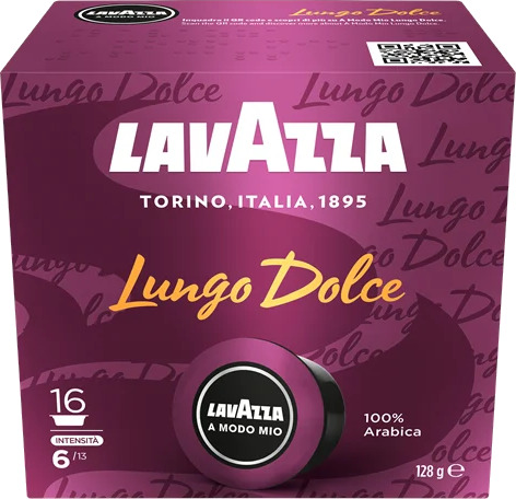 Lavazza | Lungo Dolce 16 kapsler til Lavazza A Modo Mio