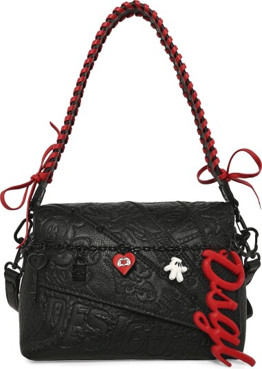 Desigual Bag_All Mickey Phuket Mini Soft BLACK One Size
