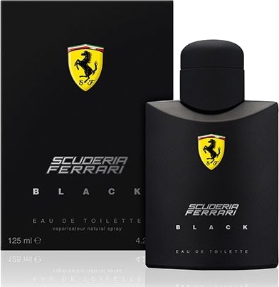 Ferrari Scuderia Black 125 ml Eau de Toilette for Menn med Aromatiske Duftnoter