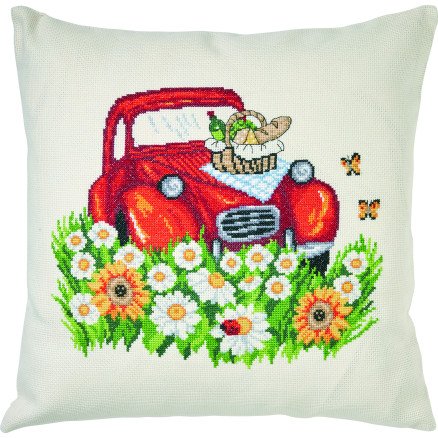 Permin Broderisett 2CV 38x38cm
