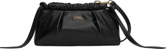 Tommy Hilfiger Soft Leather Mini Crossover Black ONE SIZE