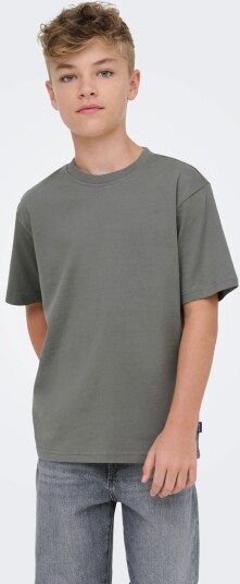 ONLY & SONS Osjfred Life Rlx Ss Tee Jrs Noos Grey 110 116