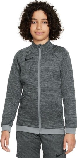Nike Treningsjakke Dri fit Academy Cool Grey/svart Barn størrelse S: 128 137 cm