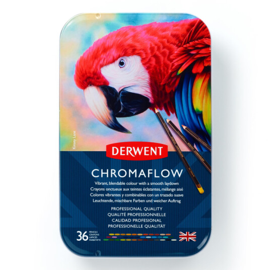 Derwent Chromaflow Fargeblyanter 36-sett