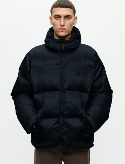 WOOD WOOD Wwclaus Puffer Jacket 25233 - Navy - XXL