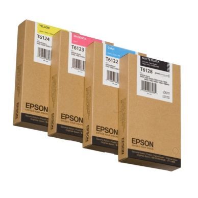 Epson Epson T6124 Blekkpatron gul T6124 Epson Epson T6124 Blekkpatron gul T6124