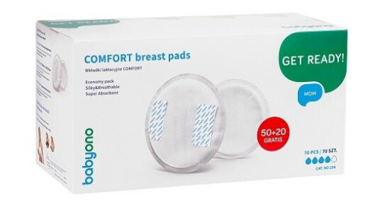 Babyono Comfort Ammeinnlegg 70pk Babyono Comfort Ammeinnlegg 70pk