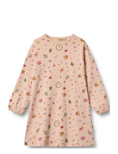Wheat Nightgown Elinor Pink 128 Wheat Nightgown Elinor Pink 128