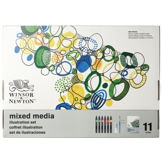 Winsor & Newton Mixed Media Illustration 11-sett Winsor & Newton Mixed Media Illustration 11-sett