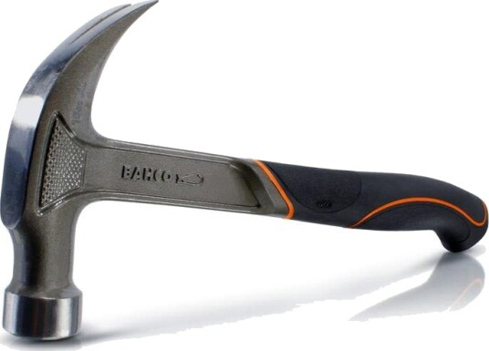 Bahco Ergo 16oz Tømmerhammer med Gummigrep 450g Bahco Ergo 16oz Tømmerhammer med Gummigrep 450g