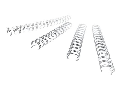 Gbc Metallspiral 3:1 No6 9.5mm A4 Sølv 100 Stk