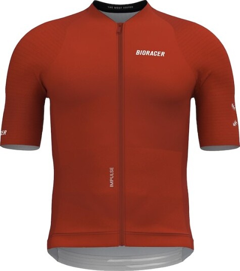 Bioracer Icon Impulse sykkeltrøye korte ermer terra cotta herre