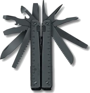 Victorinox SwissTool Multiverktøy 18 Funksjoner Rustfritt Stål Grå 115 Mm