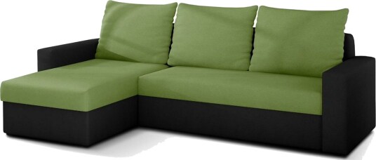 Seksjon Eltap Livio 237x150x72 cm Alova 42 Alova Grønn Svart