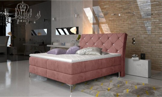Kontinentalseng Eltap Adel 180x200 cm Kronos 29 Rosa