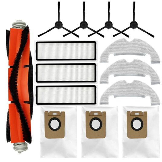 INF Tilbehør til Dreame Bot / D10 Plus / RLS3D 14 deler  Dreame Bot / D10 Plus / RLS3D