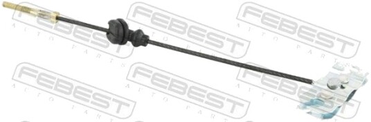 FEBEST 22100-FBF Tautrekk, håndbremse
