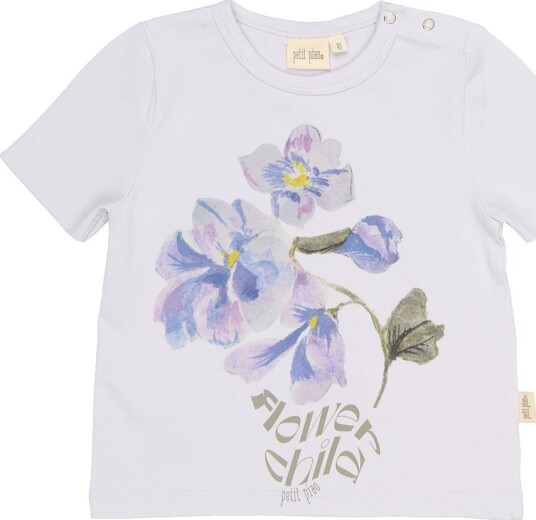 Petit Piao Ppevelynn Os S_S Tee Purple 86