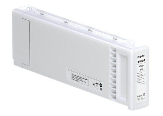 Epson T890A - white - original - ink cartridge - Blekkpatron Hvit