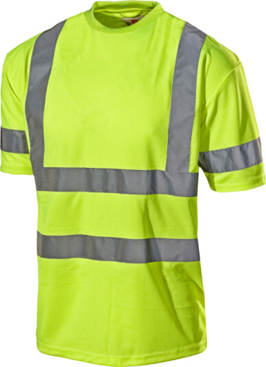 L.brador T-skjorte 4002p Hi-Viz Gul Str. M