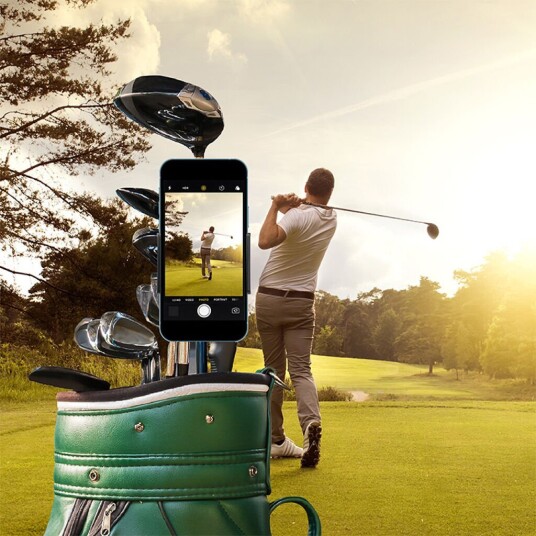 Kikkerland Golf Selfie Clip for Perfekte Svingbilder