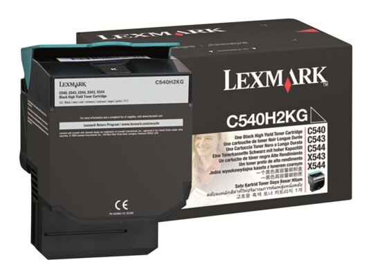 Lexmark - Høy Ytelse - Svart - Original - Tonerpatron Lccp - For Lexmark C540 C543 C544 C546 X543 X544 X546 X548