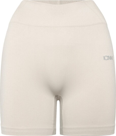 ICANIWILL Shape High Waist Shorts W LIGHT BEIGE L