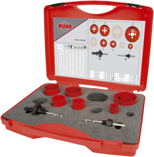 Hullsagsett HSS-Bi-Metall EK1 22-64mm