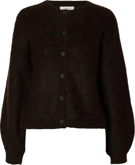 Selected Slwmira Ls Knit O Neck Cardigan   DELICIOSO   S