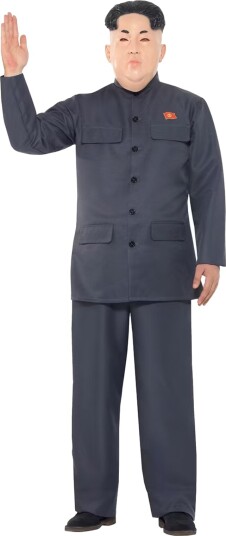 B vare Kim Jong un Inspirert Kostyme Jakke M Bukse XL