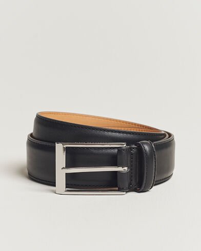 Tiger of Sweden Helmi Leather 3,5 cm Belt Black
