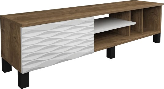 Rinorea Tv-benk 140x40,3 cm - Brun Rinorea Tv-benk 140x40,3 cm - Brun