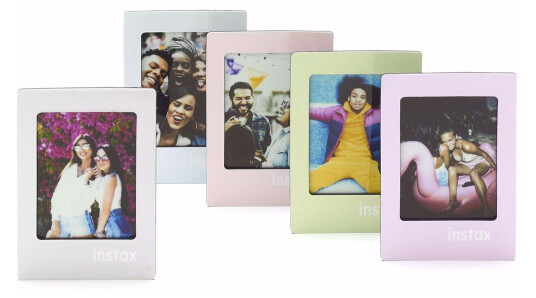 Fujifilm Instax Mini Magneter 5 stk Magnetrammer i pastellfarger Fujifilm Instax Mini Magneter 5 stk Magnetrammer i pastellfarger