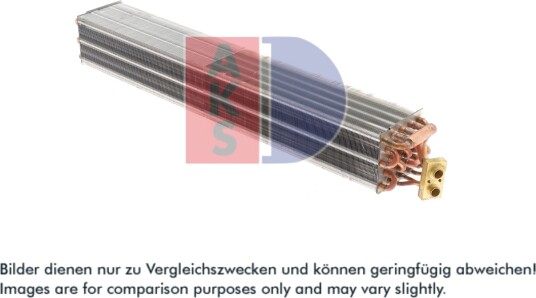 Fordamper, klimaanlegg AKS DASIS 820097N Fordamper, klimaanlegg AKS DASIS 820097N