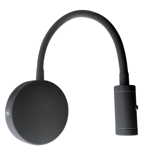 NorDesign Flexi vegglampe 3W Dimbar - Svart NorDesign Flexi vegglampe 3W Dimbar - Svart