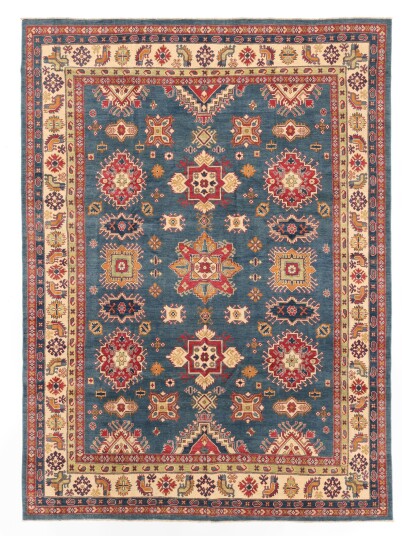 Håndknyttet. Opphav: Afghanistan Kazak Fine Teppe 272x362