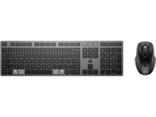 HP 720 Oppladbart Trådløst Tastatur og Mus Sett – Multi-Device, Mekanisk, Sort HP 720 Oppladbart Trådløst Tastatur og Mus Sett – Multi-Device, Mekanisk, Sort