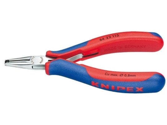 Knipex 64 22 115, Rosenkranstang, Stål, Blå, Rød, 115 Mm, 65 G
