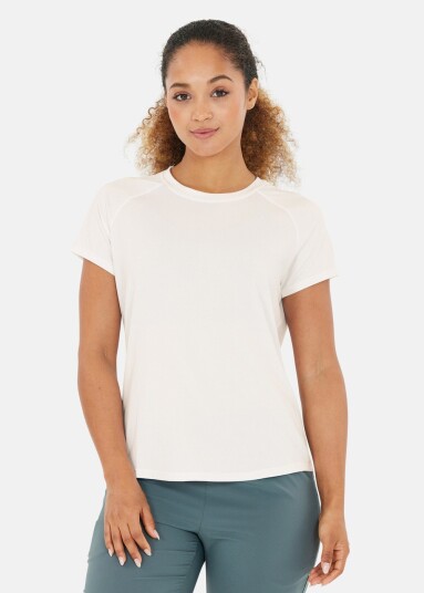 Athlecia Gaina V2 W S/S Tee White 46 Trenings-T-Shirts