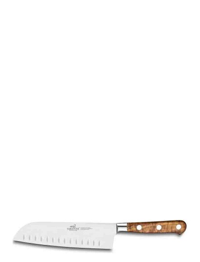 Lion Sabatier Santoku Knife Ideal Provence 18Cm Brown Lion Sabatier STEEL/WOOD BLADE:18CM
