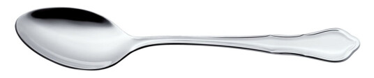 VEGA Teskje Chippendale; 14.3 cm (L); Sølvfarge, Håndtak Sølvfarge; 12 Stykk / Forpakning VEGA Teskje Chippendale; 14.3 cm (L); Sølvfarge, Håndtak Sølvfarge; 12 Stykk / Forpakning