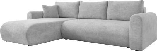 Tacon 3 seters sovesofa med divan grå Tacon 3 seters sovesofa med divan grå