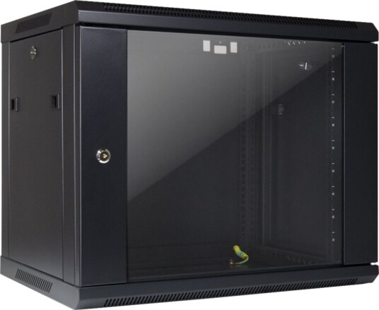Inter-Tech Sma-6409 Skap Veggmonterbar Svart Ral 9005 9U 19" Inter-Tech Sma-6409 Skap Veggmonterbar Svart Ral 9005 9U 19"
